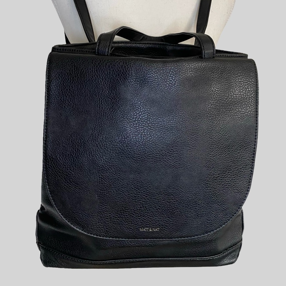 Matt & Nat Black Backpack